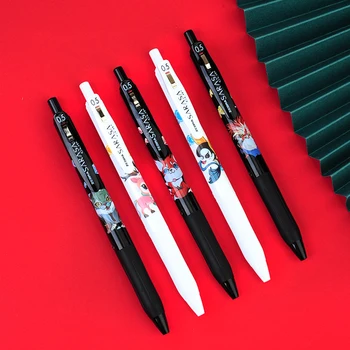 Гел химикалка ZEBRA SARASA 0,5 мм, бързо съхнещи мастила, ръчно рисувани Divine Beast, лимитирана серия, гел писалка Japan Press Изображение