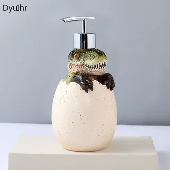 DyuIhr креативна мультяшная бутилка за домашно бутилка, бутилка за дезинфектант за ръце в банята, голям капацитет, празна бутилка, аксесоари за баня Изображение